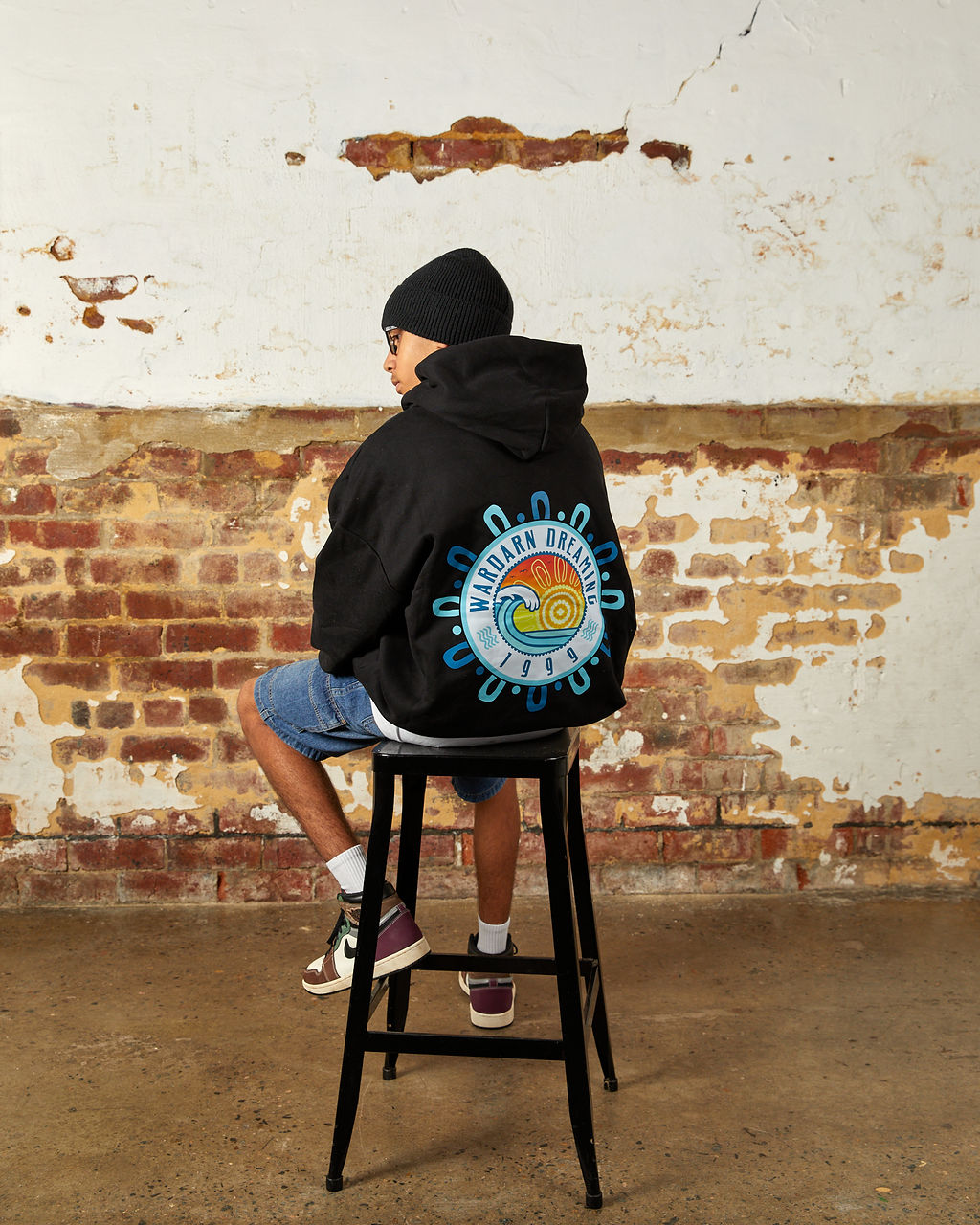 Thick Polar Fleece Oversized Solid Hoodie
