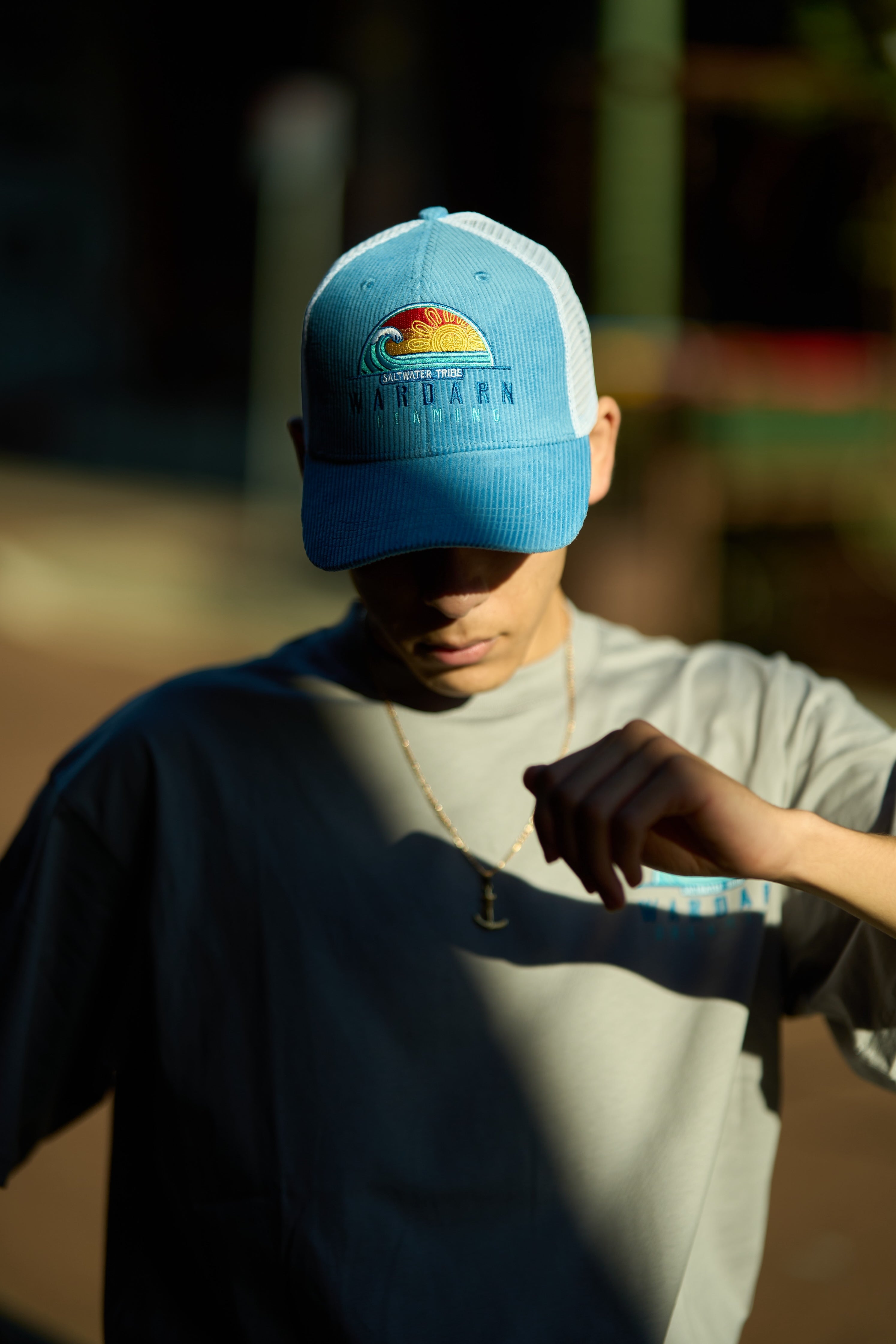Trucker Hat - Mesh & Blue